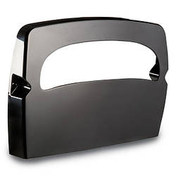 Диспенсер настінний чорного кольору для накладок на унітаз