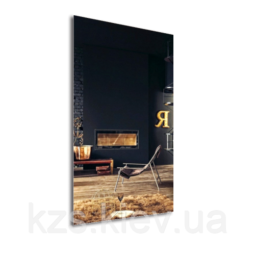 Дзеркало прямокутне з полірованим краєм 1100х600, фото 1