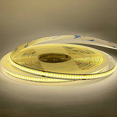 LED стрічка OEM COB 320шт/м 10W/м 24V 8мм IP33 (4000-4500К) 10 метрів ST-24-8-COB-320-NW 27341