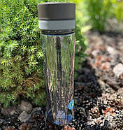 Пляшка для води CASNO 1000 мл KXN-1111 Сіра, фото 2