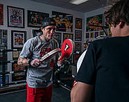 Боксерські ракетки TITLE Boxing Punch Training Paddles Red, фото 6