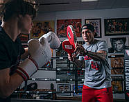 Боксерські ракетки TITLE Boxing Punch Training Paddles Red, фото 7