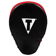 Лапи боксерські TITLE Classic Charge Punch Mitts Black/Red, фото 3