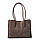 Сумка тоут натуральна замша моко Арт.89-6812-1 coffee VIVAVERBA Україна — (54), фото 4