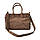 Модна жіноча сумка натуральна замша моко Арт.89-7107 coffee VIVAVERBA Україна — (54), фото 4
