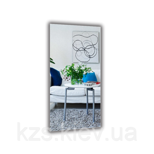 Дзеркало прямокутне з полірованим краєм 800 х 400 мм., фото 1