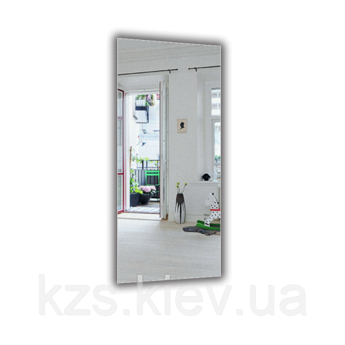 Дзеркало прямокутне з полірованим краєм 900 х 400 мм., фото 1