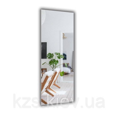 Дзеркало прямокутне з полірованим краєм 1100 х 400 мм., фото 1