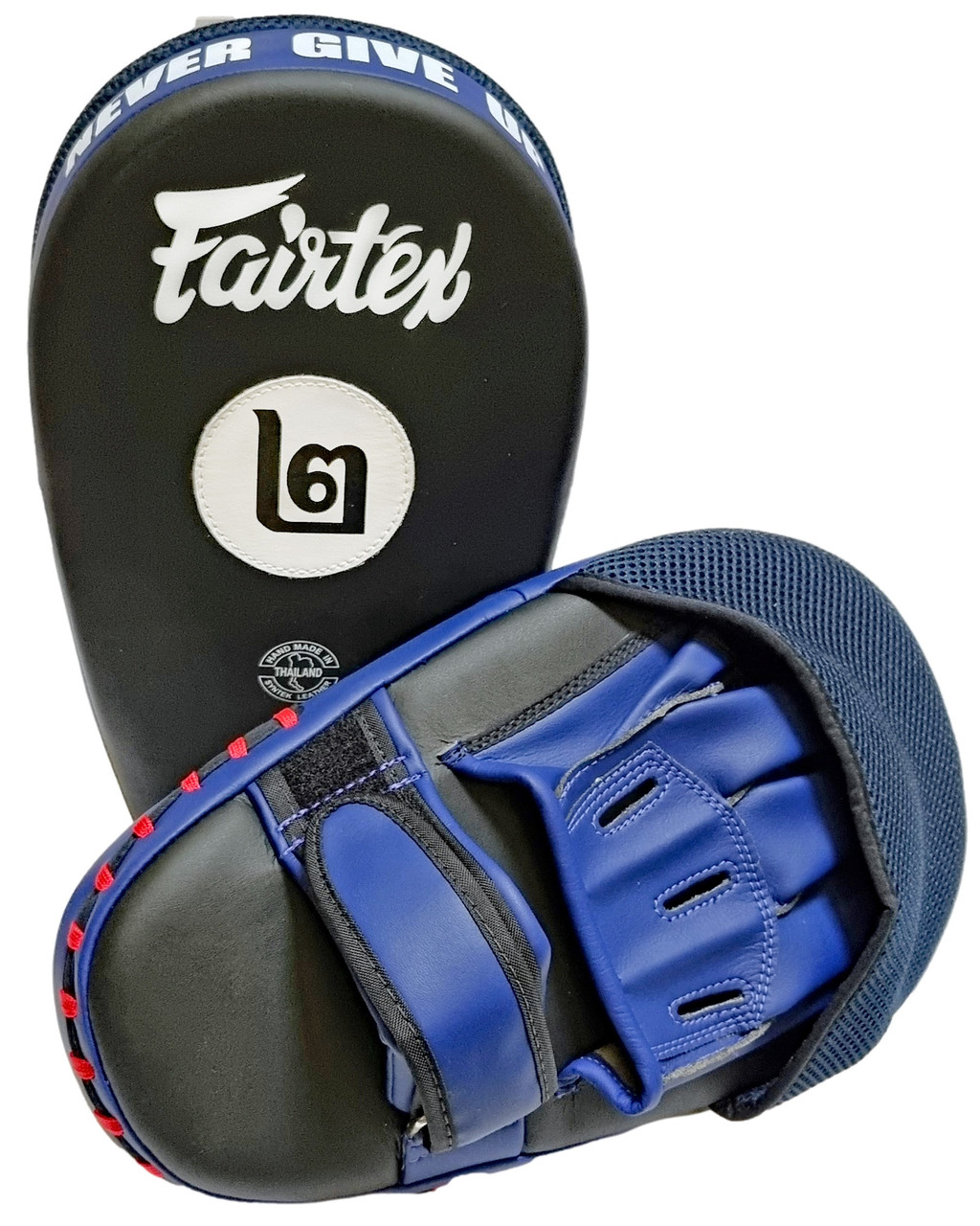 Лапи боксерські Fairtex FMV12 Black/Blue, фото 1