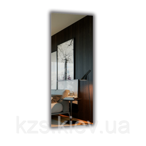 Дзеркало прямокутне з полірованим краєм 1300 х 500 мм, фото 1