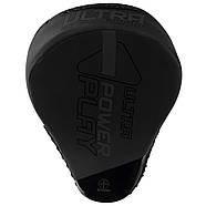 Лапи боксерські PowerPlay 3044 Pro Carbon Ultra Series Чорні PU [пара], фото 2