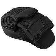 Лапи боксерські PowerPlay 3044 Pro Carbon Ultra Series Чорні PU [пара], фото 5