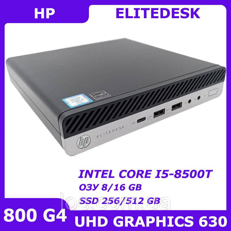 HP EliteDesk 800 G4 i5-8500T 8/256 GB DisplayPort DP-HDMI WiFi+Bluetooth, фото 1