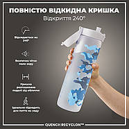 Пляшка для води ION8 1000 мл. BPA Free, Times To Drink, (ЕКО пляшка) BPA Free, Camo, фото 3