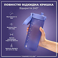 Пляшка для води ION8 750 мл. (ЕКО пляшка) BPA Free, Light Purple, фото 3