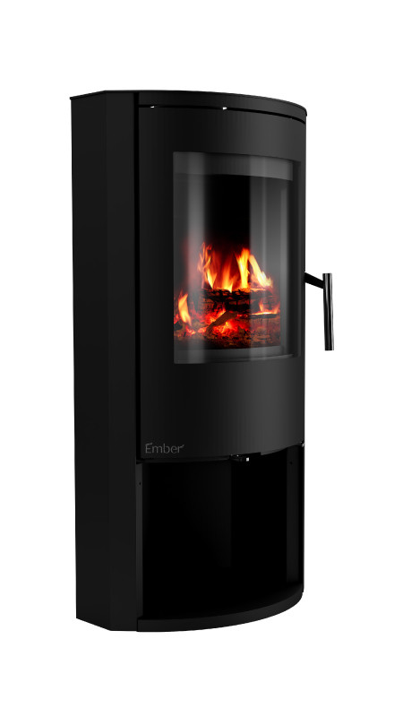 Кругла піч Ember kamin E-basic, фото 1