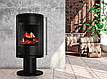 Каминофен поворотний Ember kamin F16 VG Stahl, фото 2