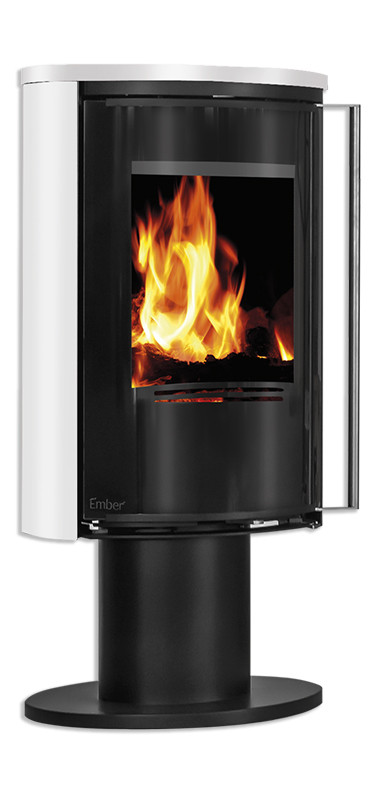 Ember kamin E16 VG Weiße Keramik, фото 1