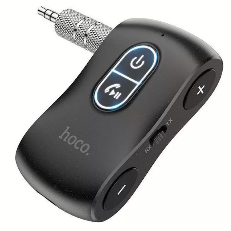 Bluetooth Авто HOCO E73 Pro (Mini Jack 3.5 мм, 250 mAh) BTv5.0 8ч в режимі розмов, фото 1