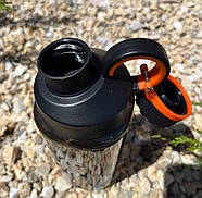 Пляшка для води CASNO 800 мл KXN-1235 Сіра, фото 9