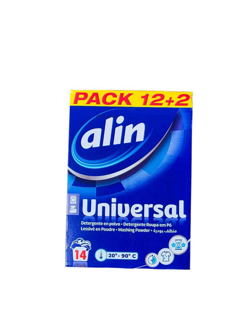 Alin Пральний порошок Universal, 00 кг 12+2 прань, фото 1