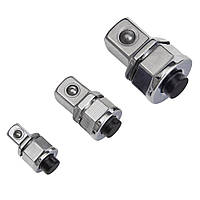 Набір перехідників на ключ тріскачковий1/4",3/8",1/2" (NP-0581) Alloid