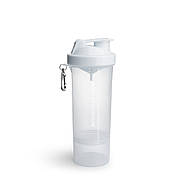 Шейкер спортивний SmartShake Slim 500ml Pure White, фото 3
