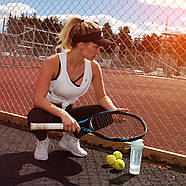 Шейкер спортивний SmartShake Slim 500ml Pure White, фото 7