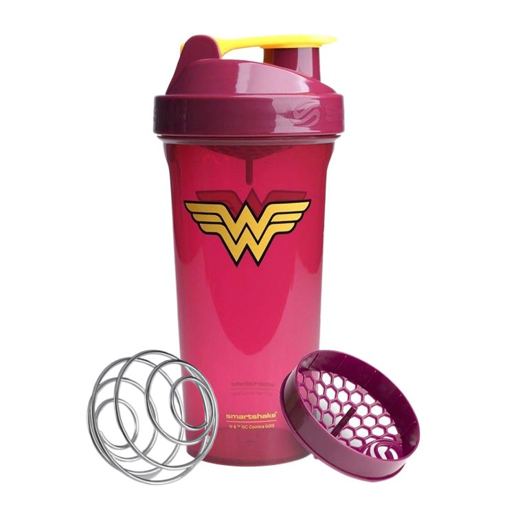 Шейкер спортивний SmartShake Lite 800ml DC Wonderwoman, фото 1