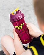 Шейкер спортивний SmartShake Lite 800ml DC Wonderwoman, фото 4