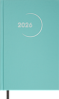 Щоденник датований 2026 (A5, жорстка обкладинка, бірюзовий) Buromax Madam BM.21170-06