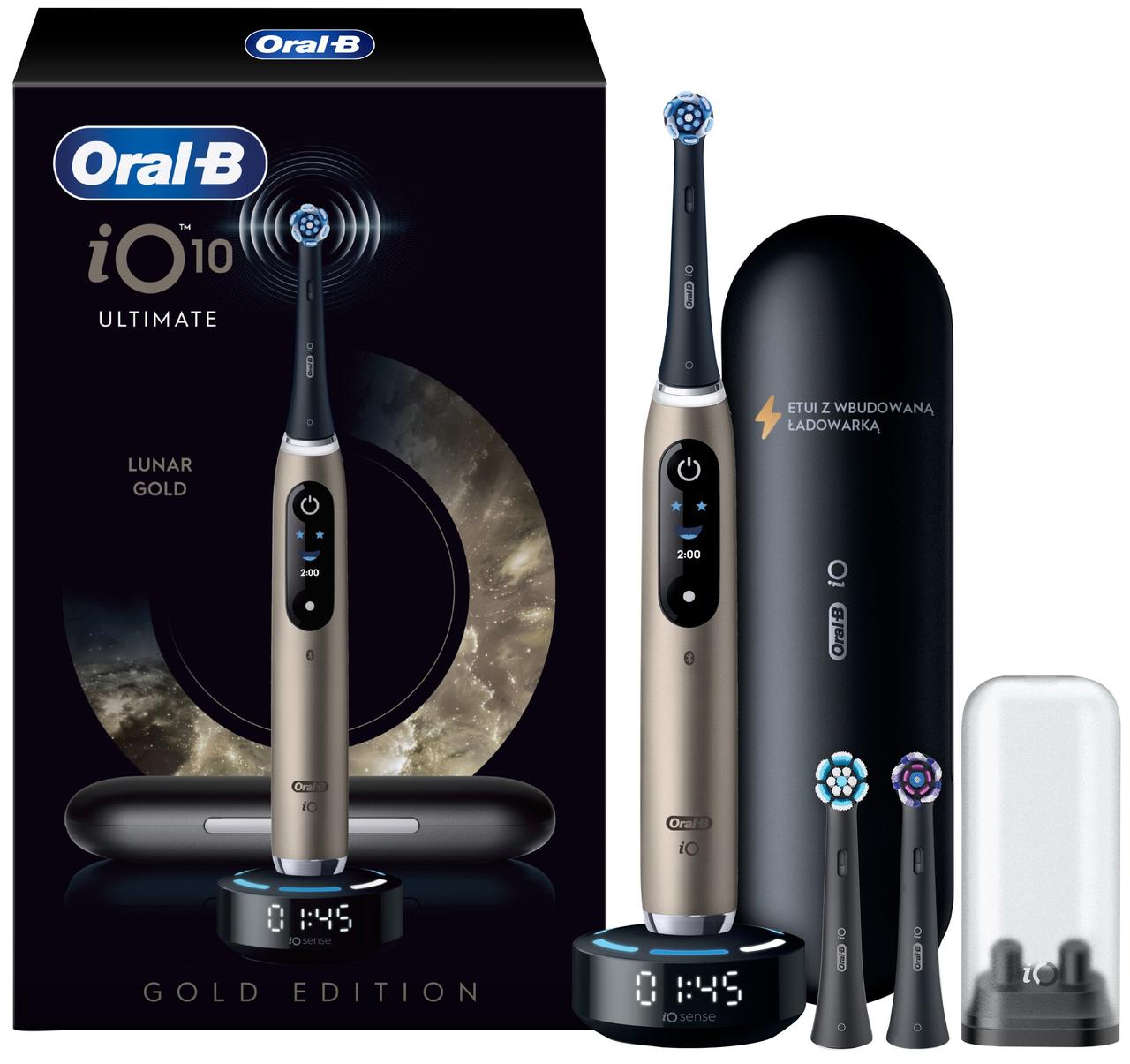 Зубна щітка ORAL-B iO 10 Gold Magnetic + футляр
