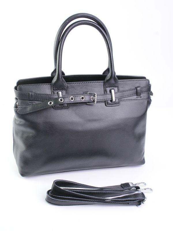 Сумка Женская кожа 2070-9 Black.Купити жіночі сумки гуртом і в роздріб із натуральної шкіри в Україні, фото 1