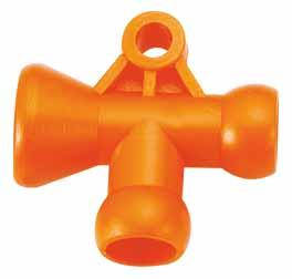 Перехідник Т-подібний 1/4" Jeton (Тайвань)