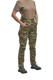 Жіночі польові штани FS з корсетною посадкою, мультикам
