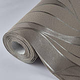 Шпалери вінілові на флізеліні 0.53 × 10.05 м Marburg 98115, коричневі — для вітальні, спальні, кабінету, фото 5