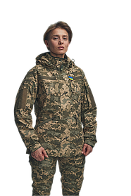Жіноча тактична куртка FC Combat Fit, піксель