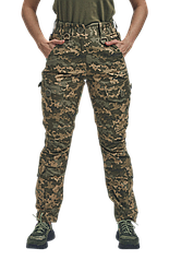 Жіночі польові штани FS з корсетною посадкою, піксель