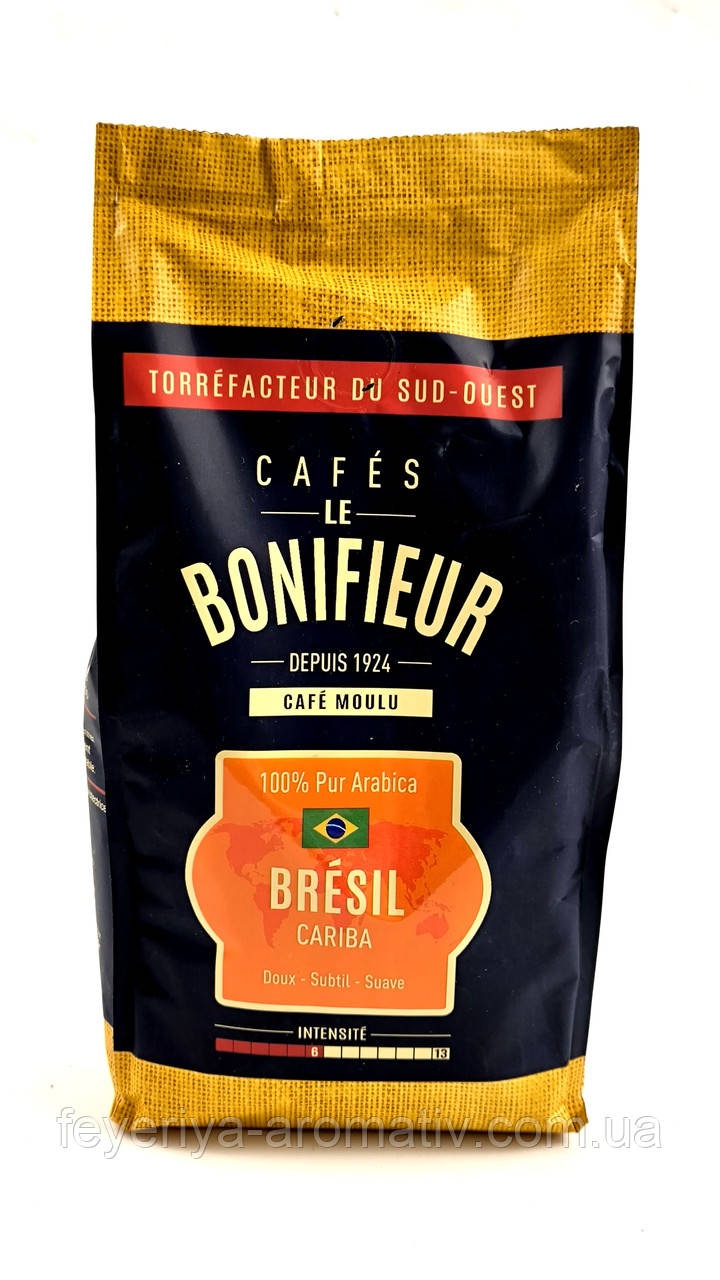 Кава мелена Cafes Le Bonifieur Bresil Cariba 250 г