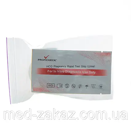 Швидкий тест Proficheck на вагітність (ХГЛ), (сеча), 1 шт.