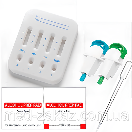 Експрес-тест Proficheck на виявлення 4 інфекцій, 1 шт.