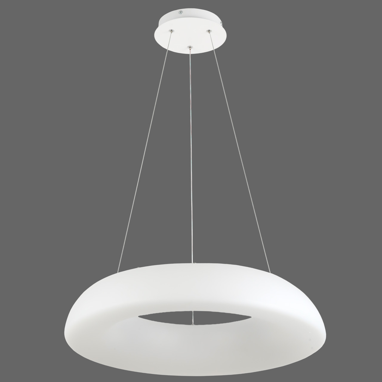 Люстра світлодіодна підвісна 58см 80W з пультом і додатком (97-MD6018AP (580)