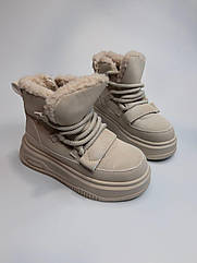 Зимові черевики Clibee 597-4 beige беж р.27-32