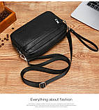 Нова стильна чоловіча сумка через плече, оптова чоловіча сумка ОПТ, фото 2