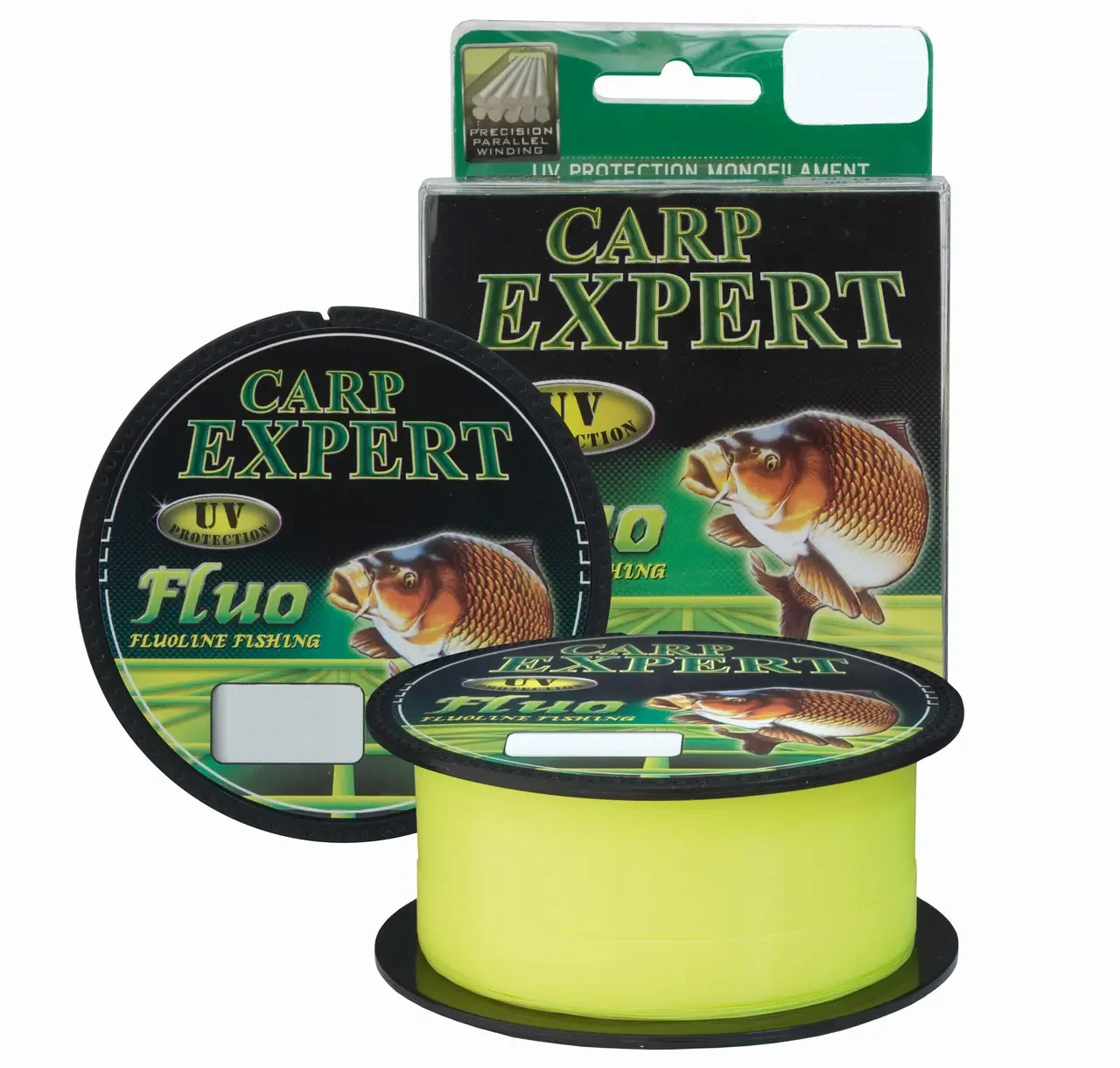 Волосінь Energofish Carp Expert UV Fluo Yellow 300 м 0.30 мм