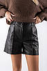 Шорти еко-шкіра чорні 35411 (2000000155487), фото 6
