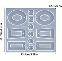 Набор силиконовых молдов “Геометрія Краси”