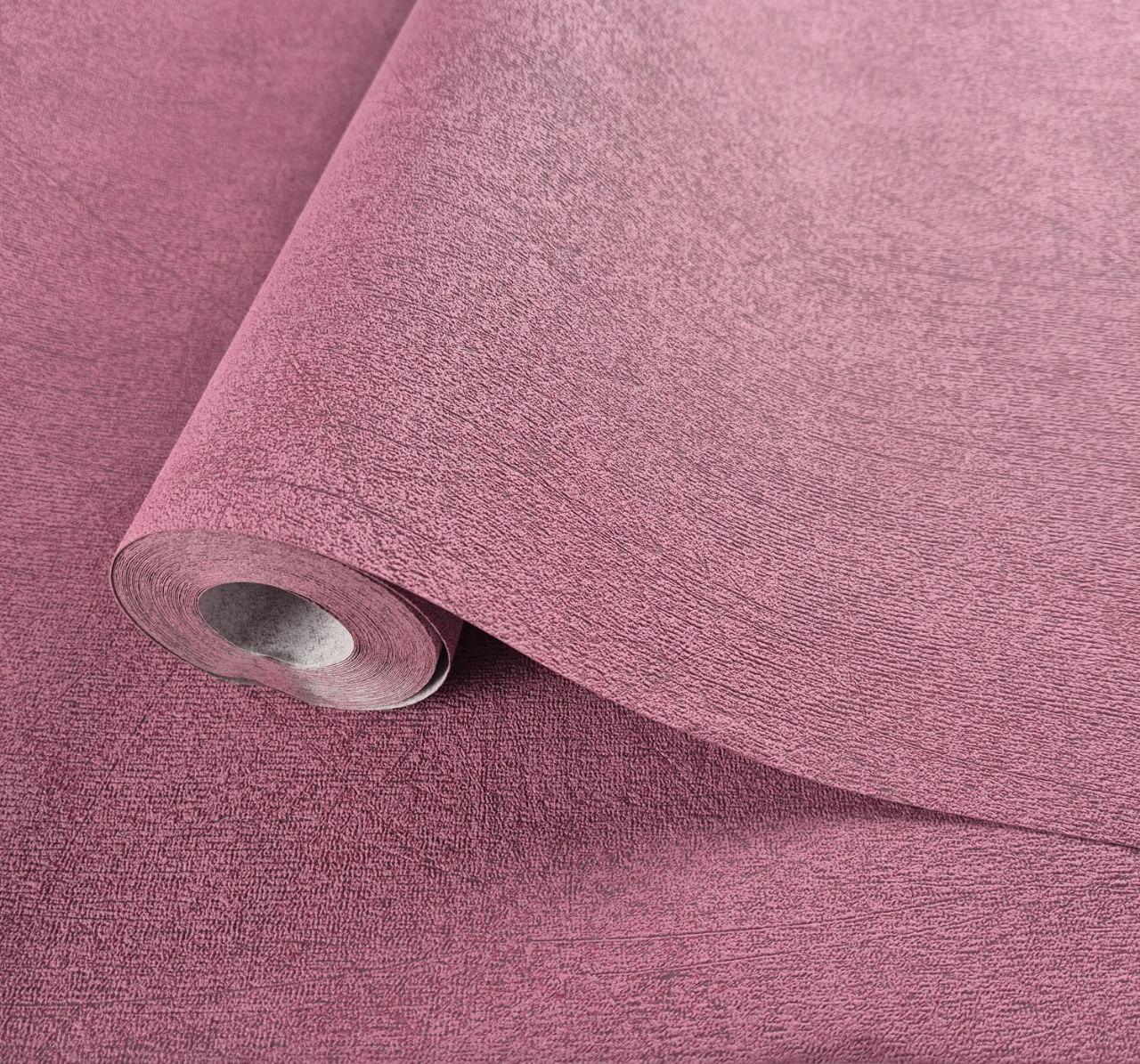 Шпалери вінілові на флізеліні 0.53 × 10.05 м Marburg 91658, рожеві — для спальні, дитячої, вітальні, фото 1