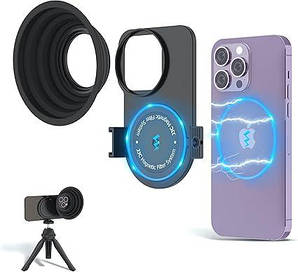 Адаптер кріплення магнітного фільтра об'єктива JJC 49 мм для iPhone 13.14.15 Pro з чохлом MagSafe. Уцінка