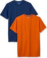 Чоловічі спортивні футболки Amazon Essentials для активного відпочинку ( розмір Л, 2шт)